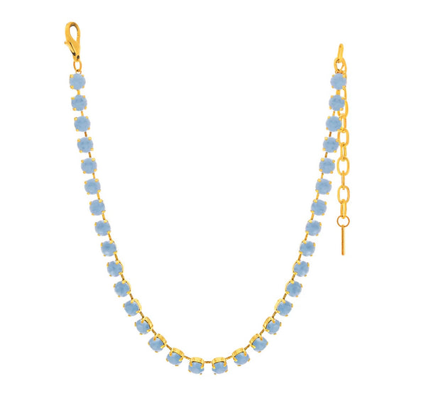 Colored Crystal Oakland Necklace