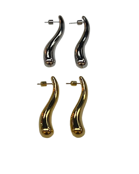 Long Tear Drop Earring