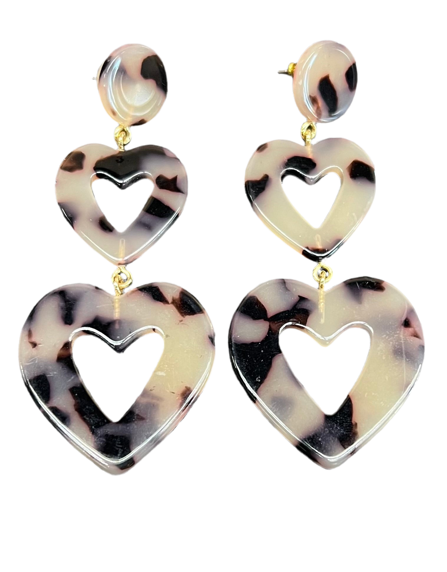 Animal Heart Earrings