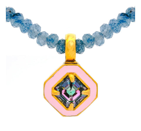 Dakota Necklace in Light Pink