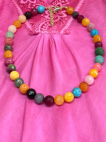 Candy Beaded Necklace