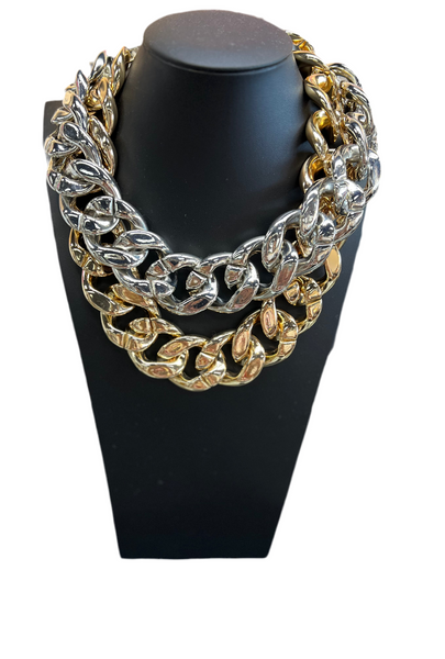 Large Cuban Link Chain Necklace