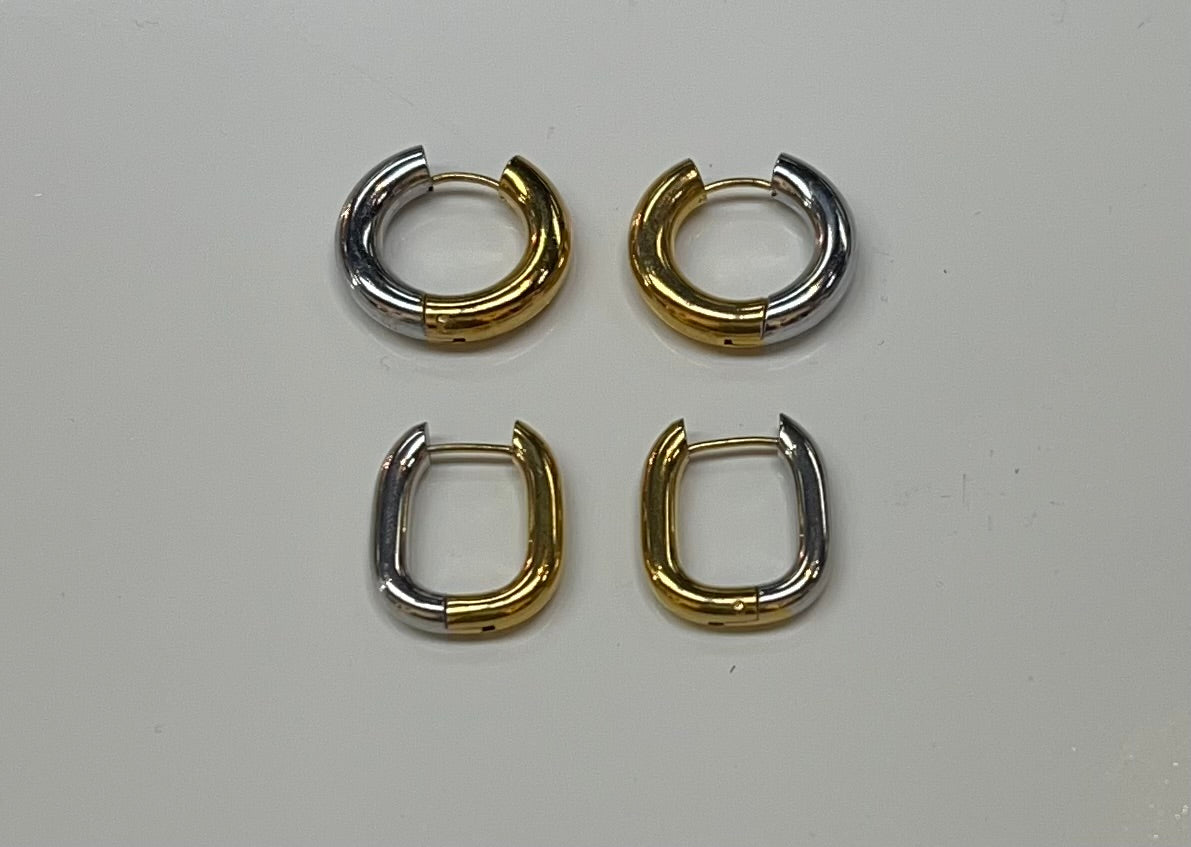Hinged Hoop Earrings
