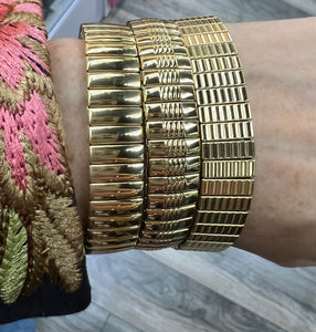 Gold Flex Snake Chain Bracelet