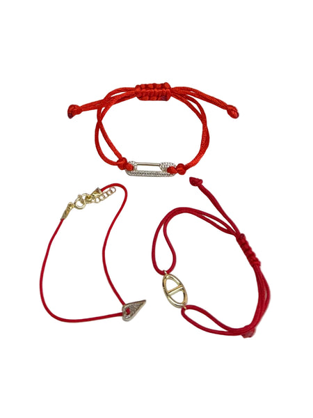 Red Love Bracelets