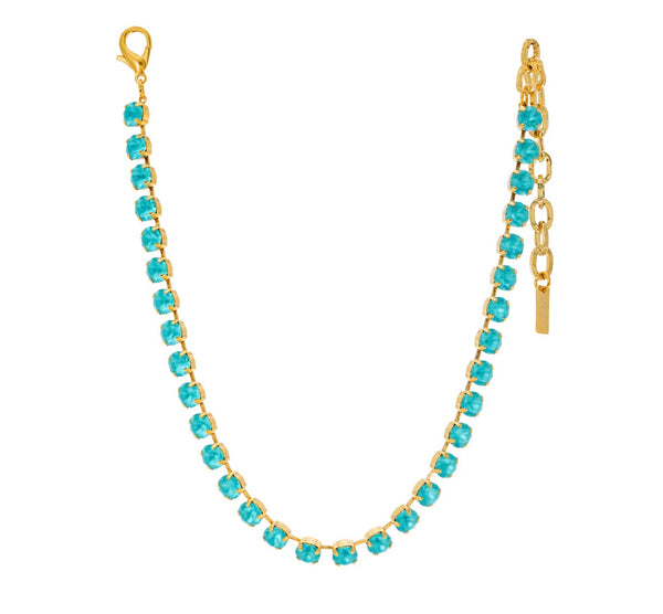 Colored Crystal Oakland Necklace