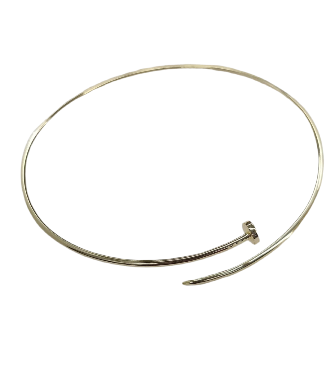 Nailed it Collar Necklace