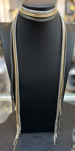 Mesh Chain Lariat