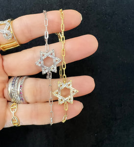 Star Of David Bracelet