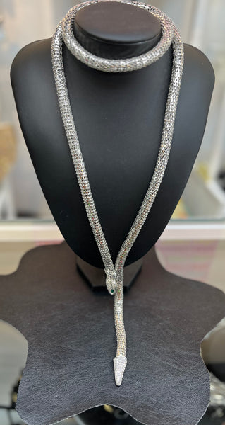 Snake Lariat Necklace