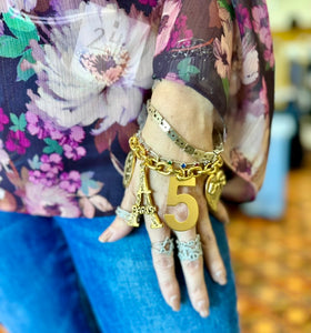 Paris Charm Bracelet