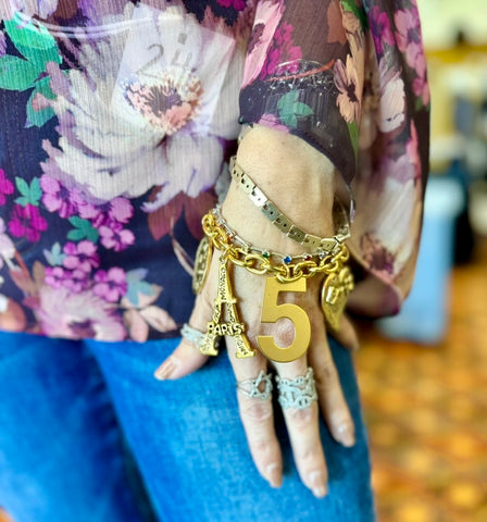 Paris Charm Bracelet