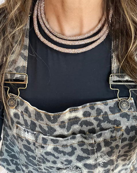 Crystal Rope Necklace