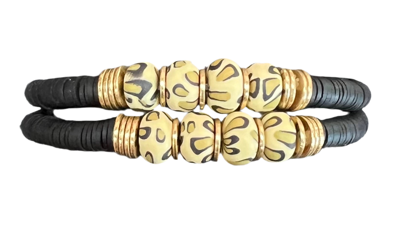 2 Piece Animal Beaded Bracelet Set