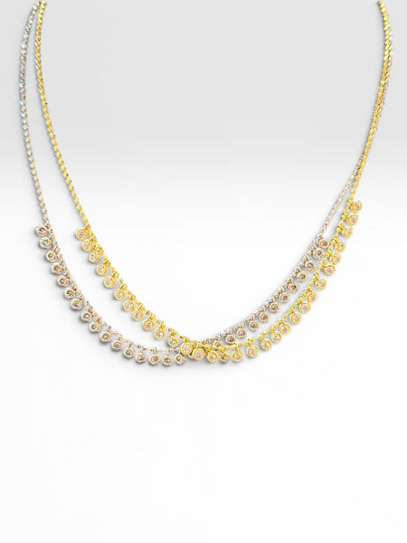 Glistening Diamond Necklace