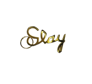 Gold SLAY Charm
