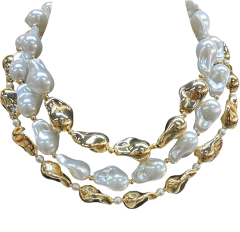 Rock My Pearl Necklace