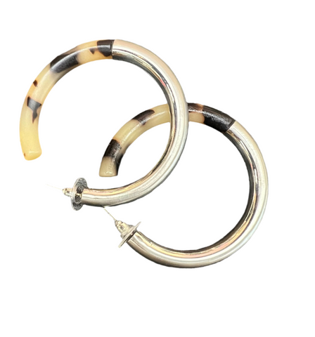 Animal Hoop Earring