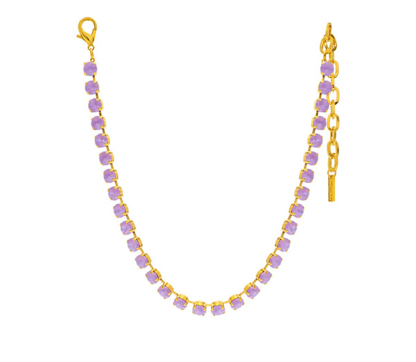 Colored Crystal Oakland Necklace
