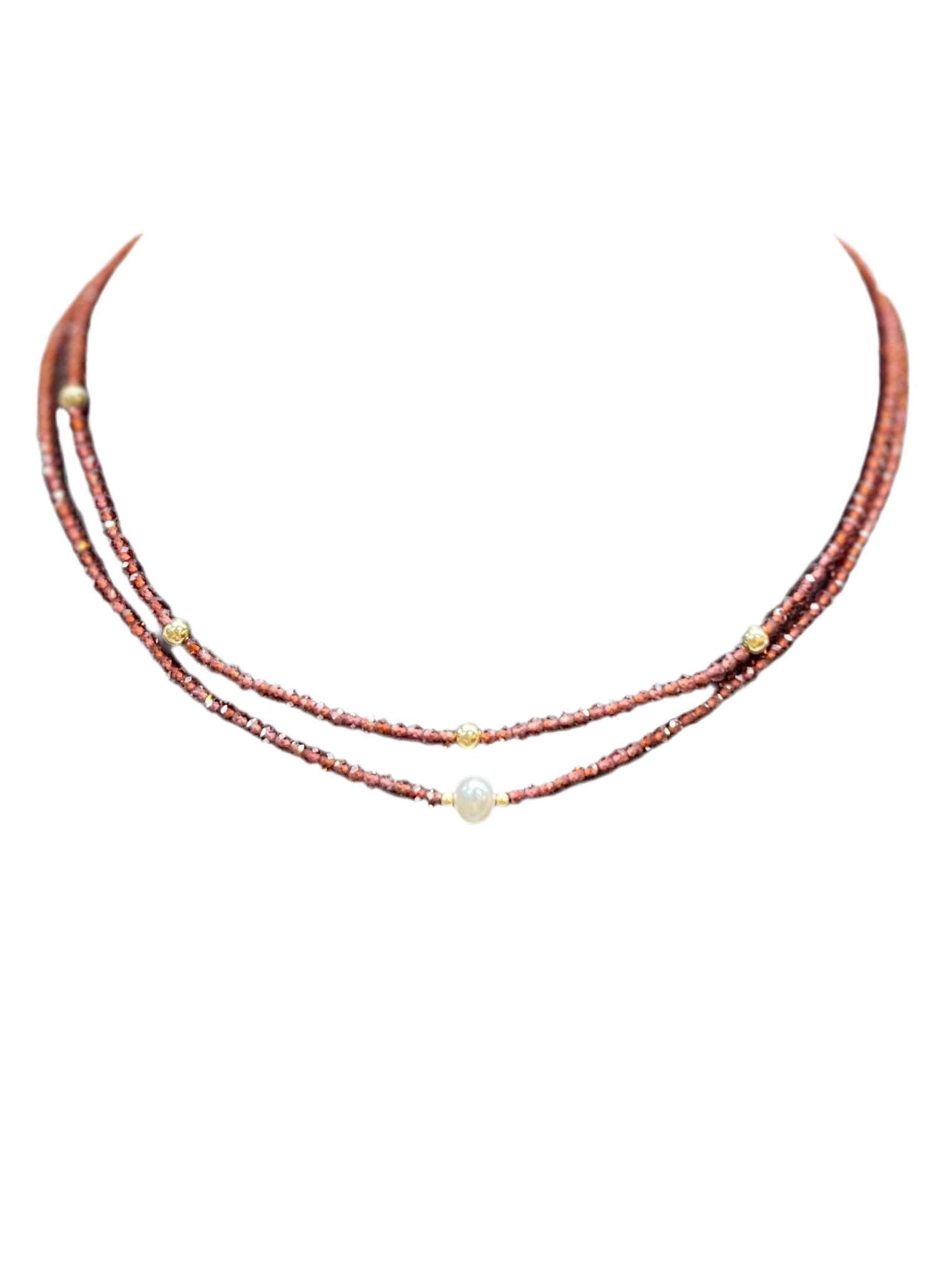 Red Beaded Necklace