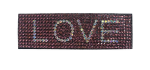 Pink LOVE Barrette