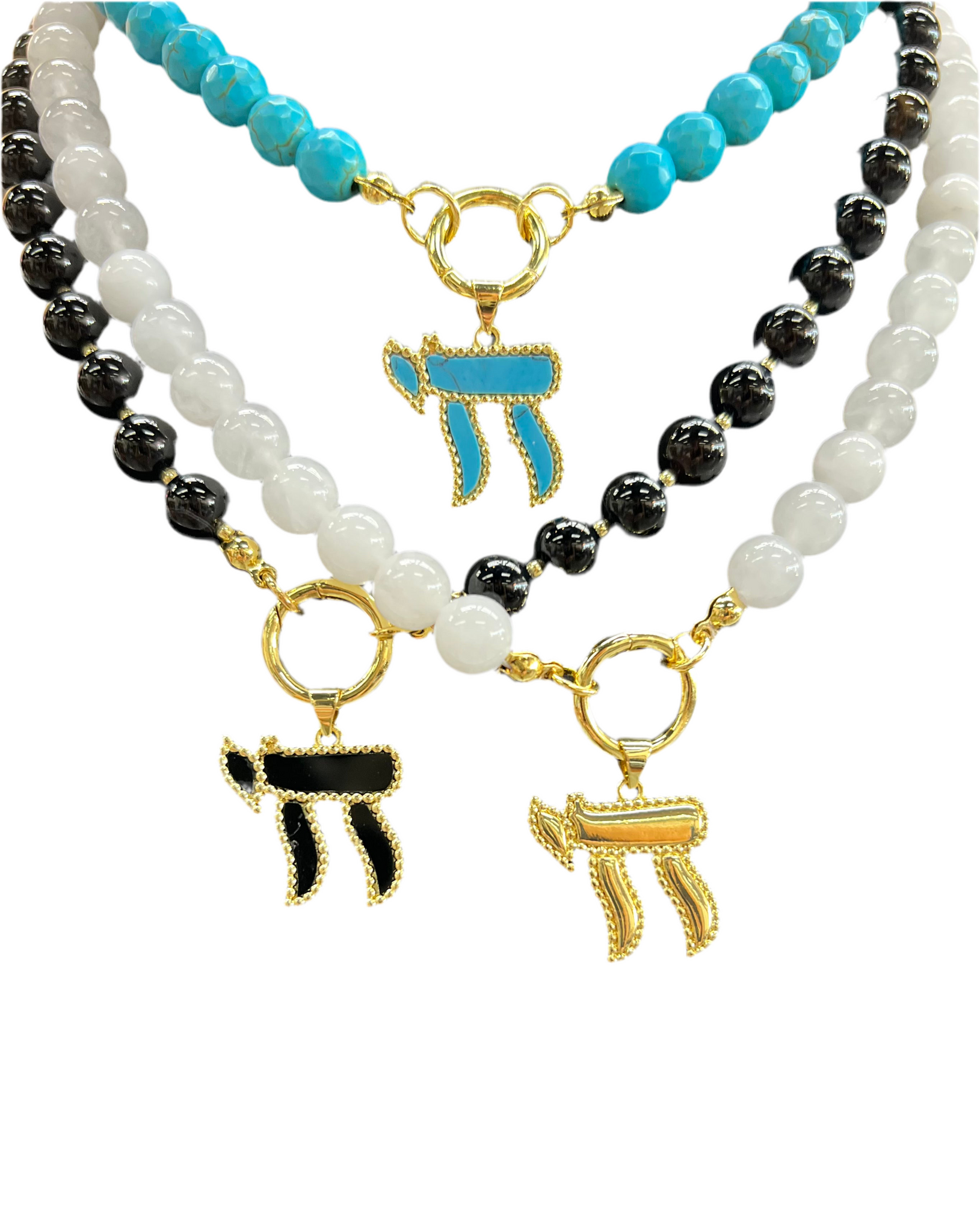 Beaded Chai Necklace