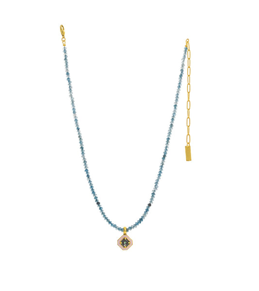 Dakota Necklace in Light Pink