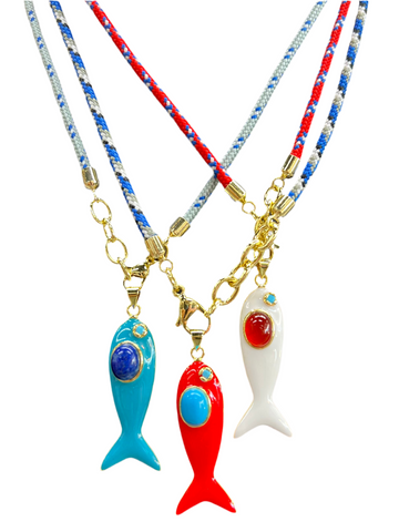 Sardine Cord Necklace