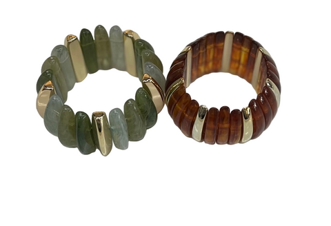 Bold Resin Bracelet