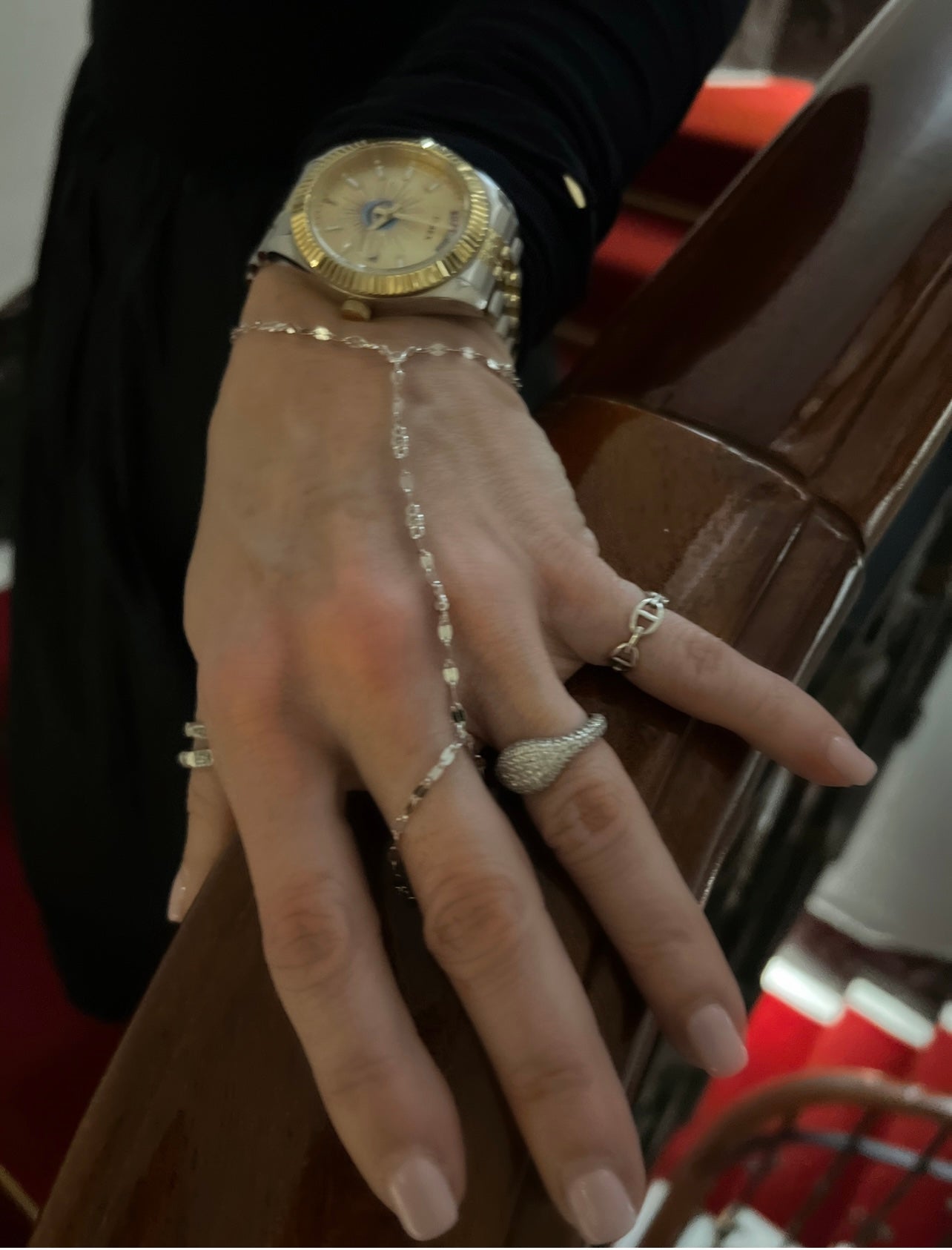 Sparkly Hand Chain
