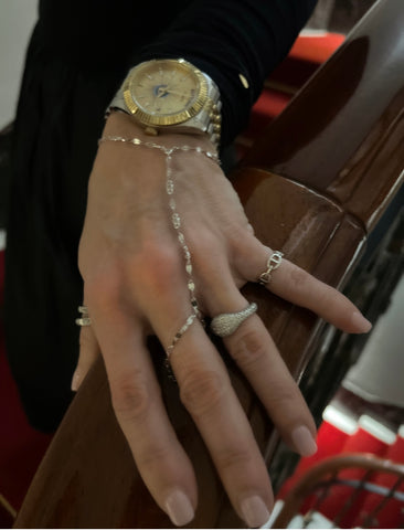 Sparkly Hand Chain