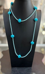 Turquoise Beaded Necklace