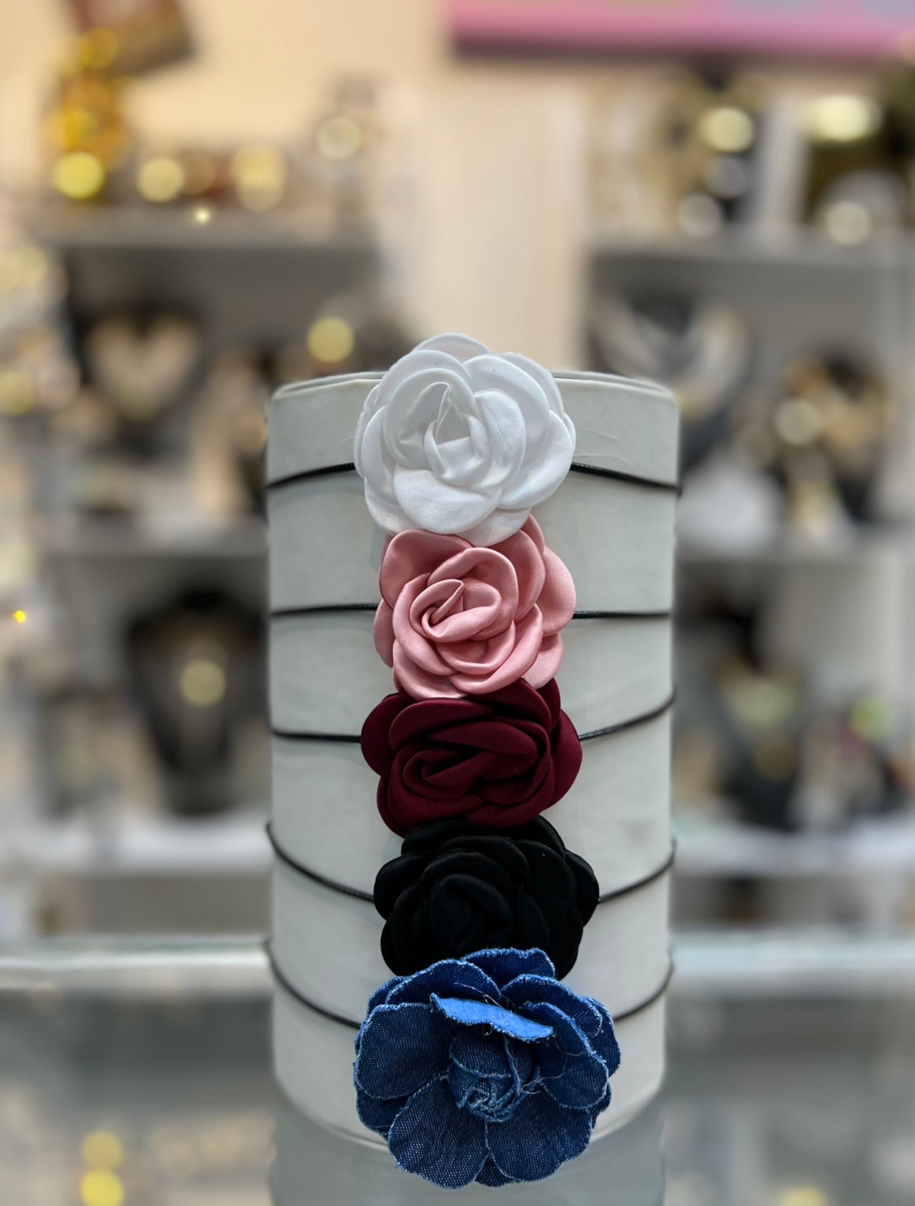 Rose Choker Necklace