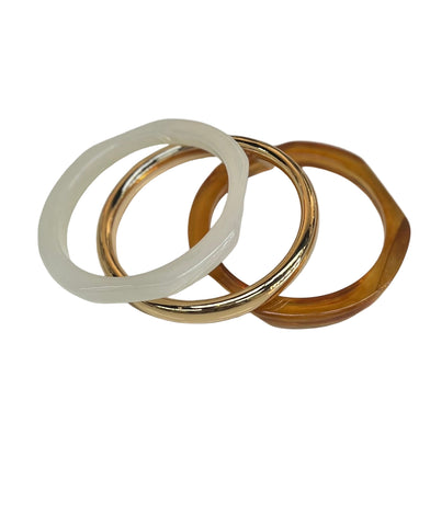 Amber Bangle Set