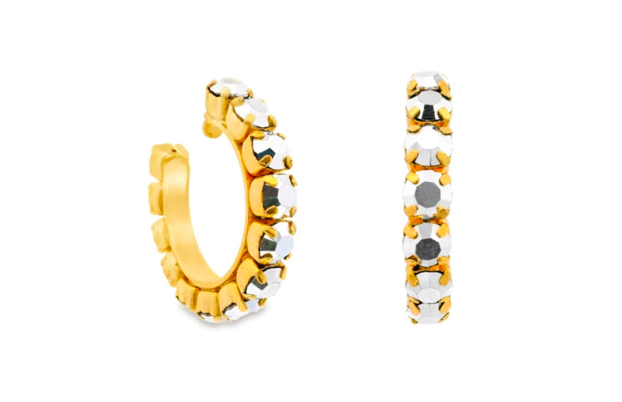 Metallic Chrome Jubilee Hoops