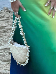 Raffia Shell Bag