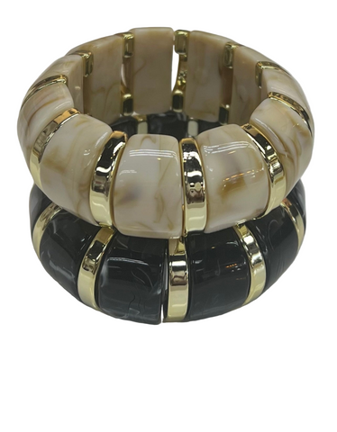 Gold Marble Bracelet