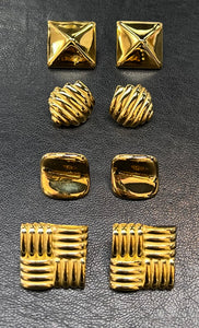Gold Statement Earrings