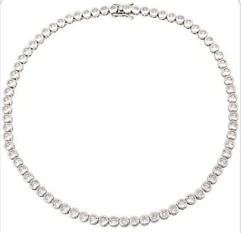 Not Your Basic Tennis Necklace