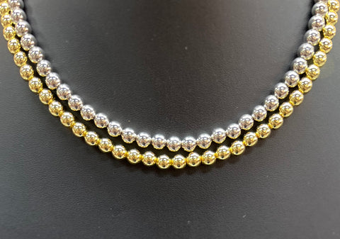 6MM Ball Beaded Necklace