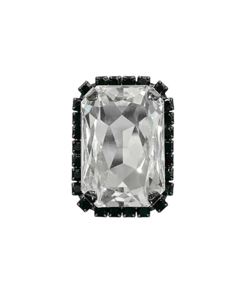 Gunmetal Mini Soleil Ring