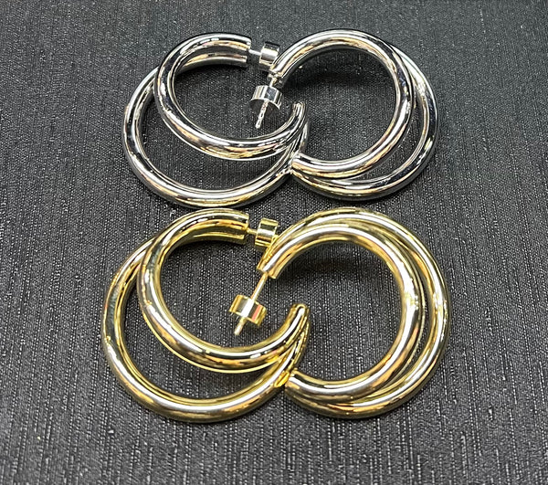 Double Hoop Earrings