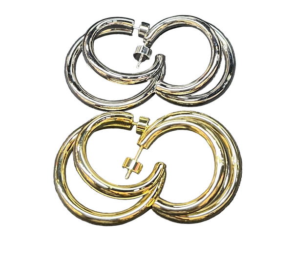 Double Hoop Earrings