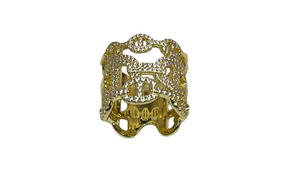 One & Done Diamond Chain Ring