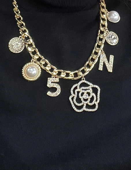 Multi-Charm Necklace