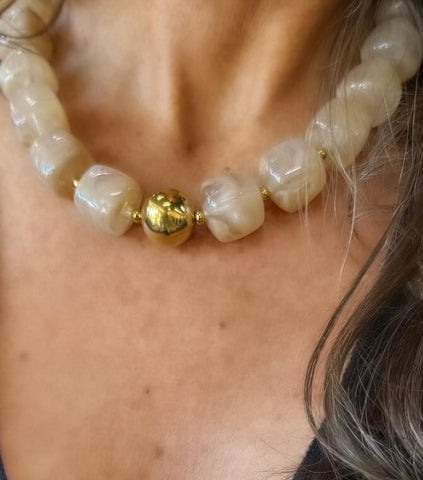 Chunky Beaded Necklace