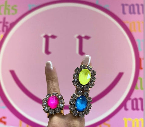 Colorful Cocktail Ring