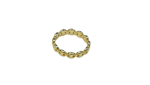Thin Chain Link Ring