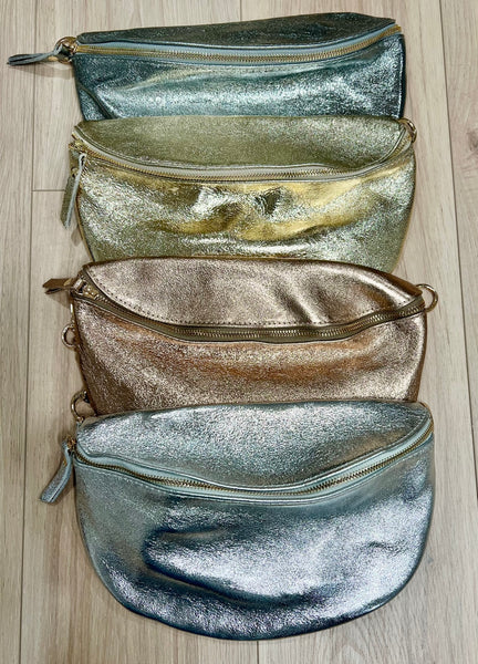 Metallic Belt Bag