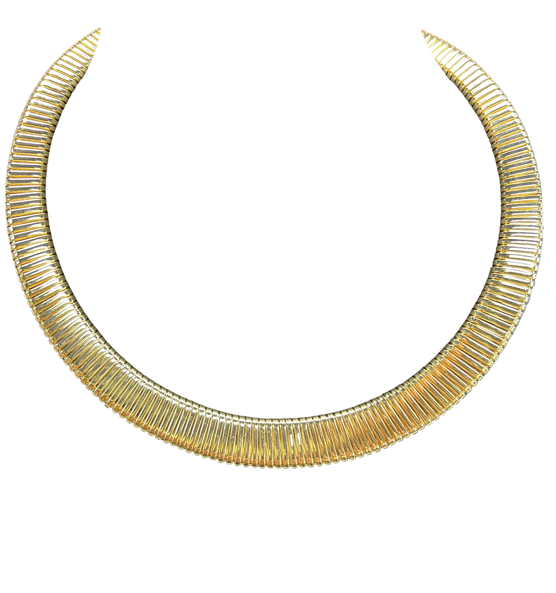 Gold Coil Necklace